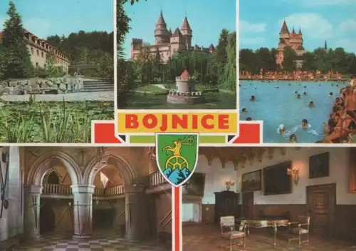 Slowakei - Slowakei - Bojnice - 5 Teilbilder - ca. 1980