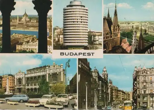 Ungarn - Ungarn - Budapest - mit 5 Bildern - ca. 1970