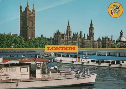 Großbritannien - Großbritannien - London - Boats on the Thames - 1994