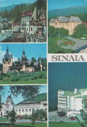 Rumänien - Rumänien - Sinaia - 5 Teilbilder - 1977