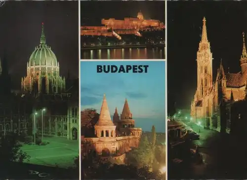 Ungarn - Ungarn - Budapest - mit 4 Bildern - 1973