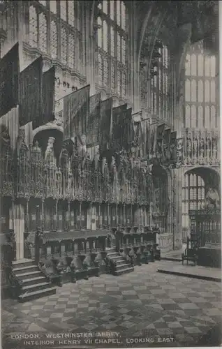 Großbritannien - Großbritannien - London - Westminster Abbey, Interior Henry VII Chapel - ca. 1955