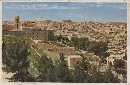Palästina - Betlehem - Gesamtansicht - 1935