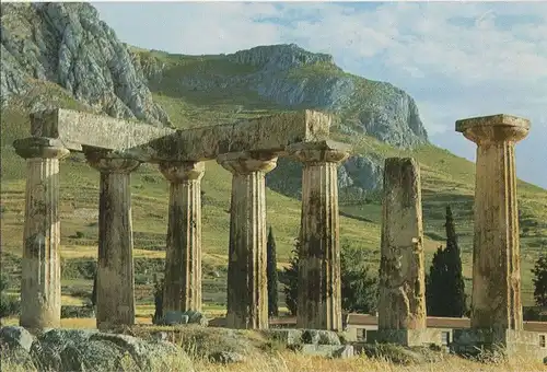 Griechenland - Corinth - Korinth - Griechenland - Temple of Apollo