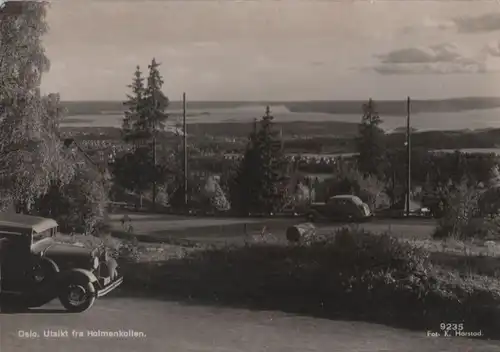 Norwegen - Norwegen - Oslo - Utsikt fra Holmenkollen - ca. 1955