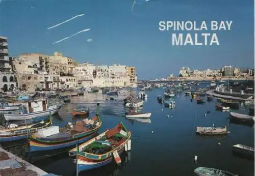 Malta - St. Julians - San Giljan - Malta - Spinola Bay