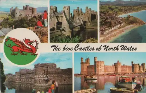 Großbritannien - Großbritannien - Nordwales - Castles - 1973