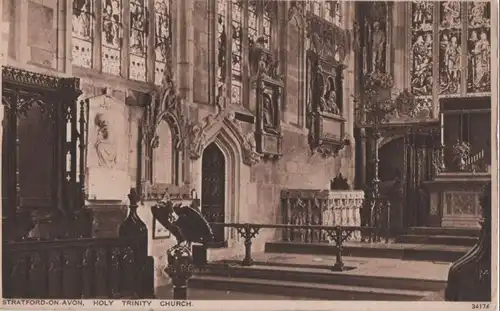 Großbritannien - Großbritannien - Stratford-upon-Avon - Holy Trinity Church - ca. 1950