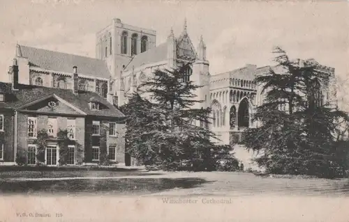 Großbritannien - Großbritannien - Winchester - Cathedral - ca. 1935