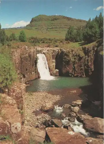 Südafrika - Südafrika - Wasserfall in Drakensberg - 1984