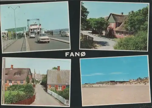 Dänemark - Dänemark - Fano - 4 Teilbilder - 1977