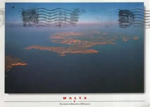 Malta - Malta - Malta - aus 2000 Metern Höhe
