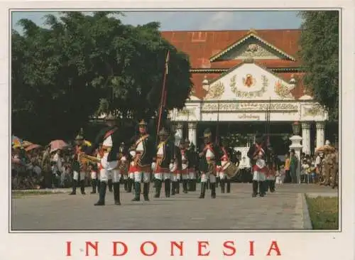 Indonesien - indonesien (Sonstiges) - Indonesien - Kraton, Royal guards
