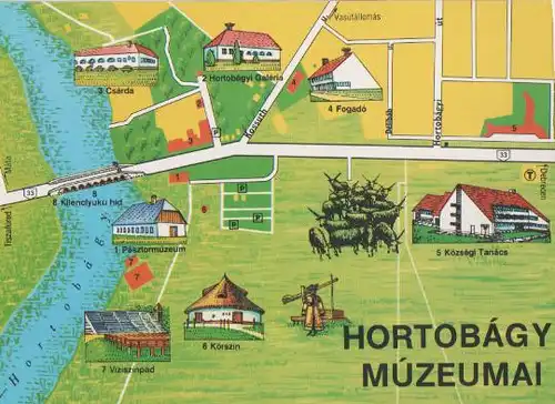 Ungarn - Ungarn - Hortobagy Muzeumai - ca. 1975
