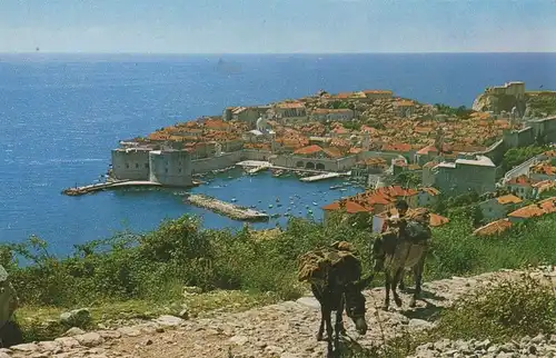 Kroatien - Dubrovnik - Kroatien - von oben