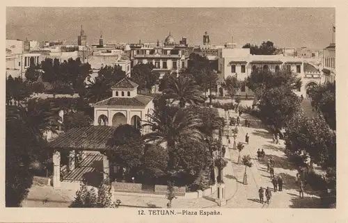 Marokko - Tetouan - Tetuan - Marokko - Plaza Espana