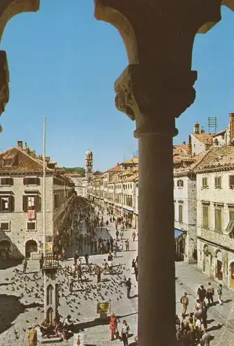 Kroatien - Dubrovnik - Kroatien - Stadtplatz