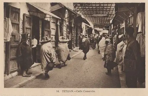 Marokko - Tetouan - Tetuan - Marokko - Calle Comercio