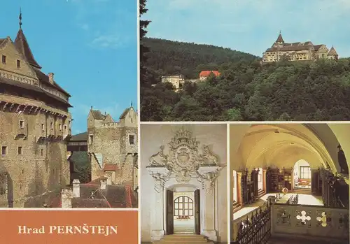 Tschechien - Pernstein - Tschechien - Burg