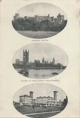 Großbritannien - England (allgemein) - Großbritannien - three famous Buildings