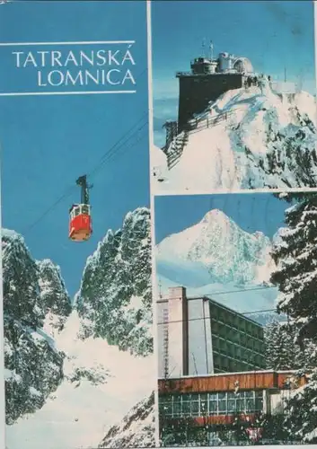 Slowakei - Slowakei - Vysoke Tatry - Hohe Tatra - mit 3 Bildern - 1977