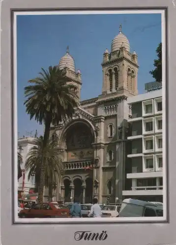 Tunesien - Tunesien - Tunis - Cathedrale Saint-Vincent-de-Paul - ca. 1985