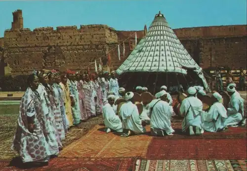 Marokko - Marokko - Sonstiges - Trachten-Festspiel - ca. 1980