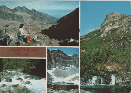 Slowakei - Slowakei - Hohe Tatra - mit 4 Bildern - ca. 1975
