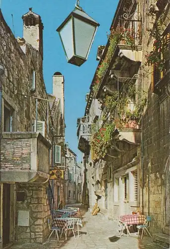 Kroatien - Hvar - Kroatien - alte Gasse