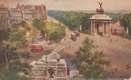 Großbritannien - Großbritannien - Artillery Memorial u. Picadilly - London - 1937