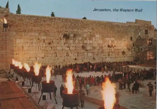 Israel - Israel - Jerusalem - the Western Wall - ca. 1995