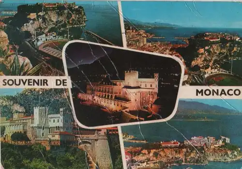 Monaco - Monaco - Monaco - 5 Teilbilder - 1967
