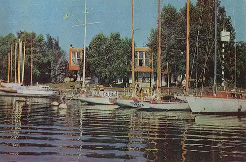 Lettland - Jurmala - Lettland - Jachtklub in Lielupe