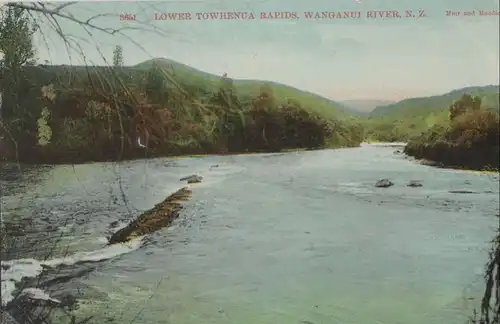 Neuseeland - Wanganui River - Neuseeland - Lower Towhenua Rapids