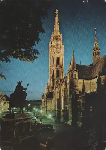 Ungarn - Ungarn - Budapest - Matthiaskirche - 1976
