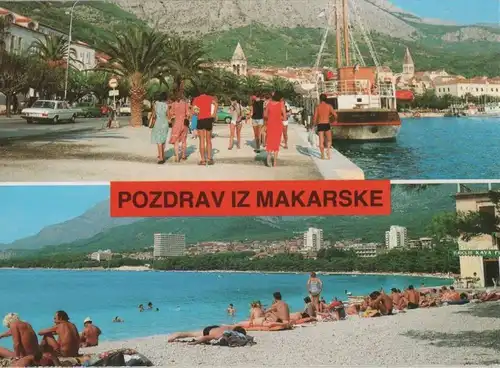Kroatien - Kroatien - Makarska - 1987