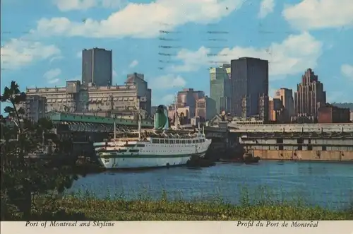 Kanada - Kanada - Montreal - Port and skyline - 1972