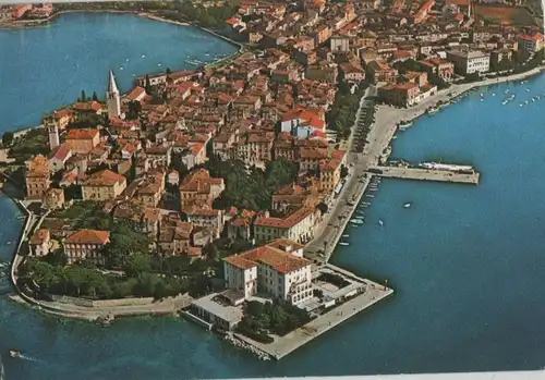 Kroatien - Porec - Kroatien - von oben