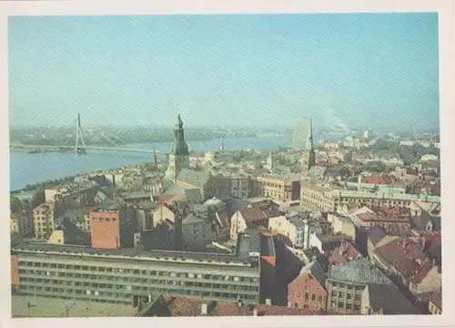 Lettland - Lettland - Riga - Panorama der Stadt - ca. 1975