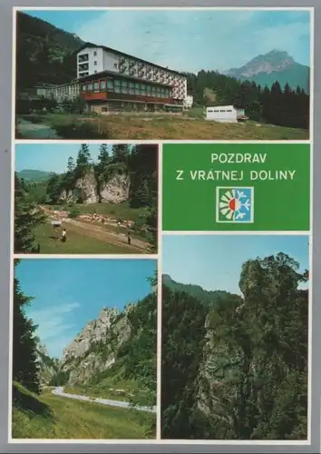 Slowakei - Slowakei - Mala Fatra - Kleine Fatra - mit 4 Bildern - ca. 1980