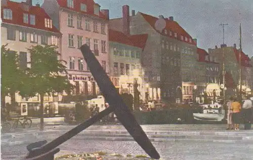 Dänemark - Dänemark - Kopenhagen, Nyhavn - 1958