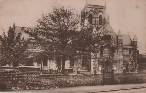 Großbritannien - Großbritannien - Grimsby - Sr James Parish Church - 1930