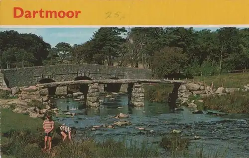 Großbritannien - Großbritannien - Dartmoor - Postbridge - ca. 1970