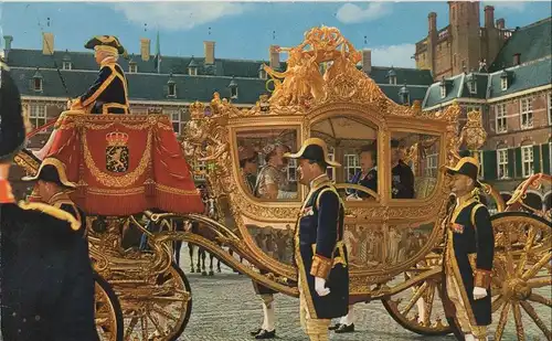 Niederlande - Niederlande - Niederlande - Goldene Kutsche der Königlichen Familie