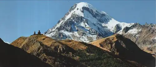 Georgien - Mount Kazbek - Georgien - schneebedeckt