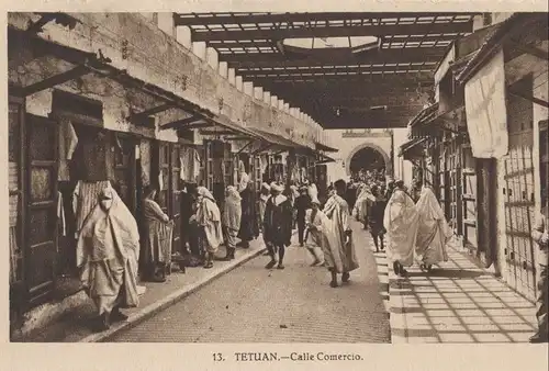 Marokko - Tetouan - Tetuan - Marokko - Calle Comercio