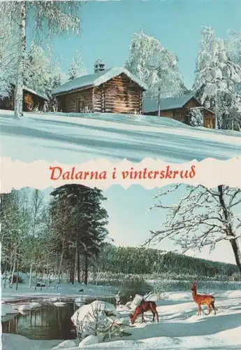 Schweden - Schweden - Vinter i Dalarna, Sweden - ca. 1975