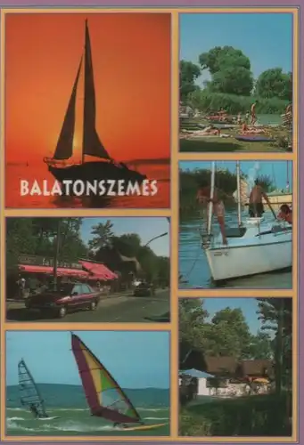 Ungarn - Ungarn - Balaton, Plattensee - mit 6 Bildern - ca. 1995