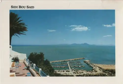 Tunesien - Tunesien - Sidi Bou Said - Cafe des nattes - ca. 1985