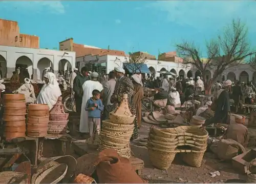 Marokko - Marokko - Sonstiges - typischer Markt - ca. 1980